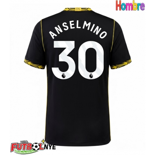 Camiseta Chelsea Aaron Anselmino #30 Visitante Equipación 2026-27 manga corta